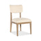 Banyon Bay Upholstered Side Chair  option Levi Oyster
