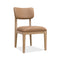 Banyon Bay Upholstered Side Chair  option Toast Leather