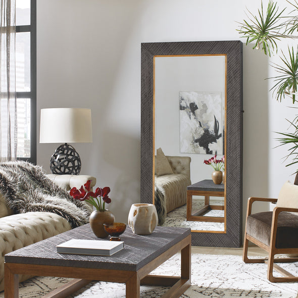 Big Sky Floor Mirror with Jewelry Storage