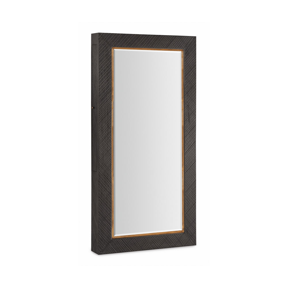 Big Sky Floor Mirror with Jewelry Storage
