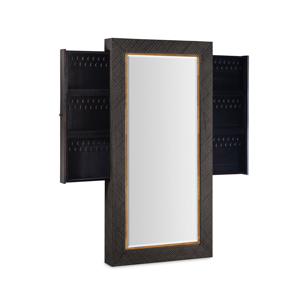 Big Sky Floor Mirror with Jewelry Storage