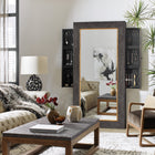 Big Sky Floor Mirror with Jewelry Storage