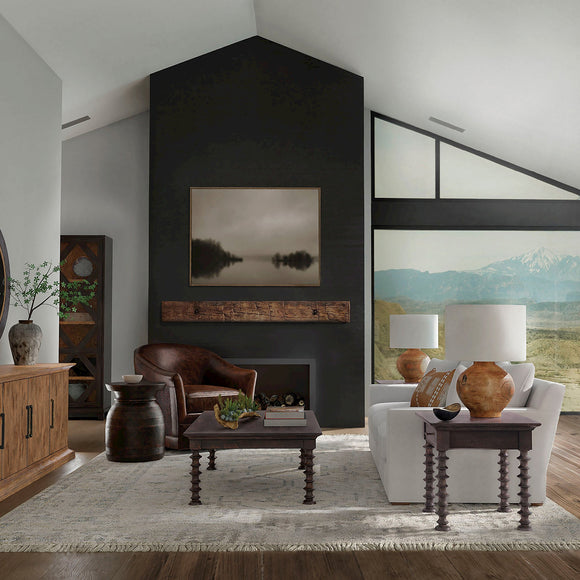 Big Sky Turned Leg Side Table