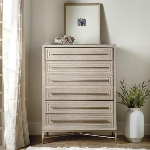 Cascade 6-Drawer Tall Dresser