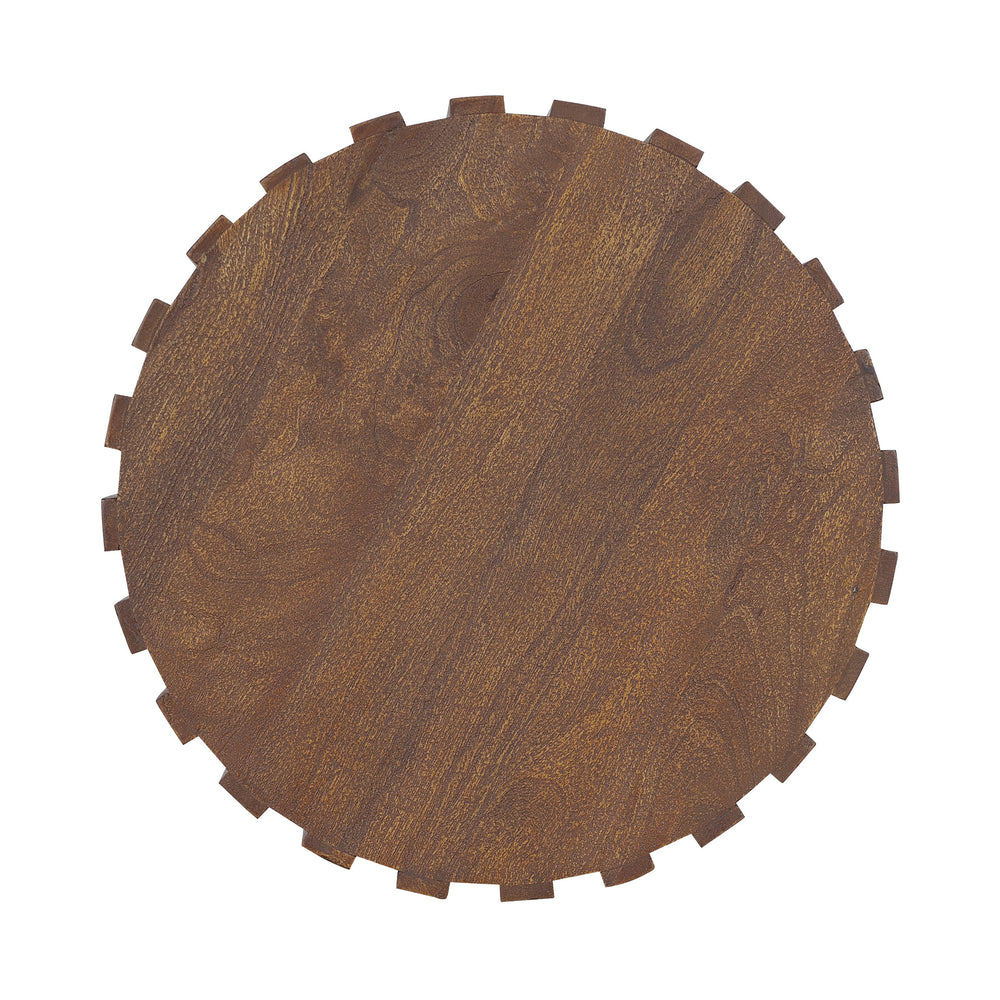 Commerce and Market Gears Round Side Table