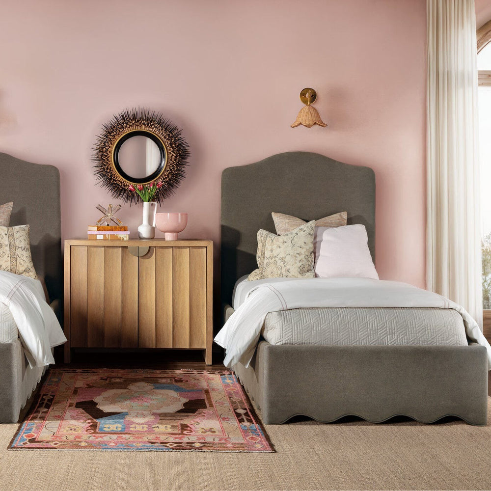 Commerce and Market Liv Twin Upholstered Bed
