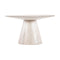 Commerce and Market Madison Round Dining Table  option White