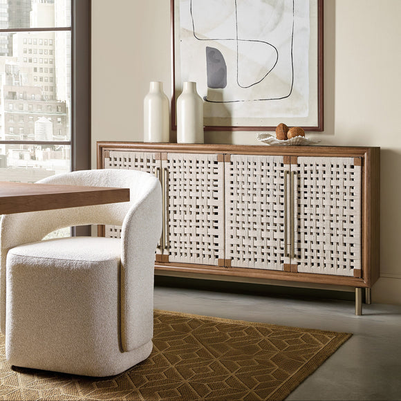 Commerce and Market Open Concept Upholstered Dining Chair