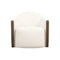 Cora Swivel Chair  option Favara Ivory