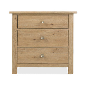 Driftwood 3-Drawer Nightstand
