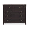 Driftwood 5-Drawer Dresser  option Burnt Timber