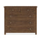 Driftwood 5-Drawer Dresser  option Worn Saddle