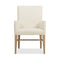 Driftwood Fully Upholstered Dining Armchair  option Buckboard