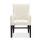 Driftwood Fully Upholstered Dining Armchair  option Burnt Timber