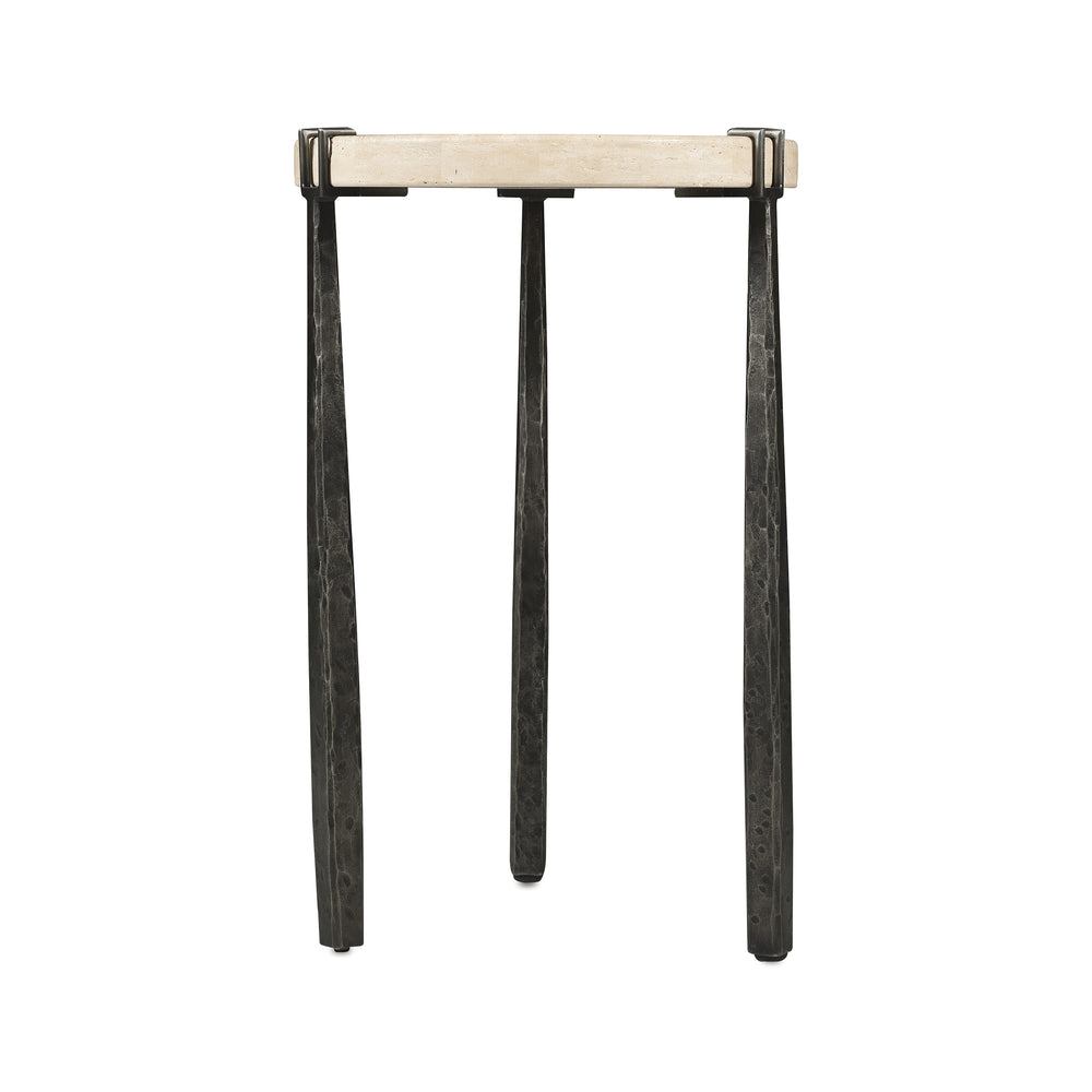 Driftwood Metal Spot Table