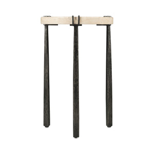 Driftwood Metal Spot Table