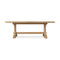 Driftwood Rectangle Extendable Dining Table  option Buckboard