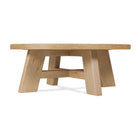 Driftwood Wood Round Cocktail Table