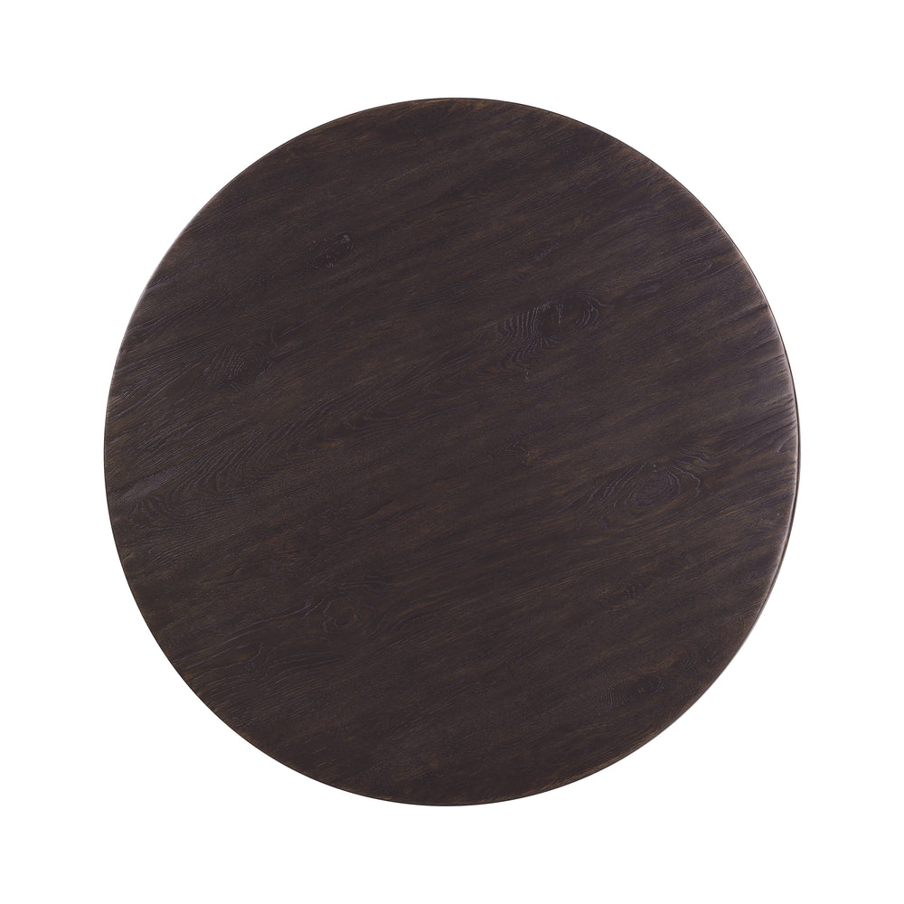 Driftwood Wood Round Cocktail Table