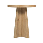 Driftwood Round End Table