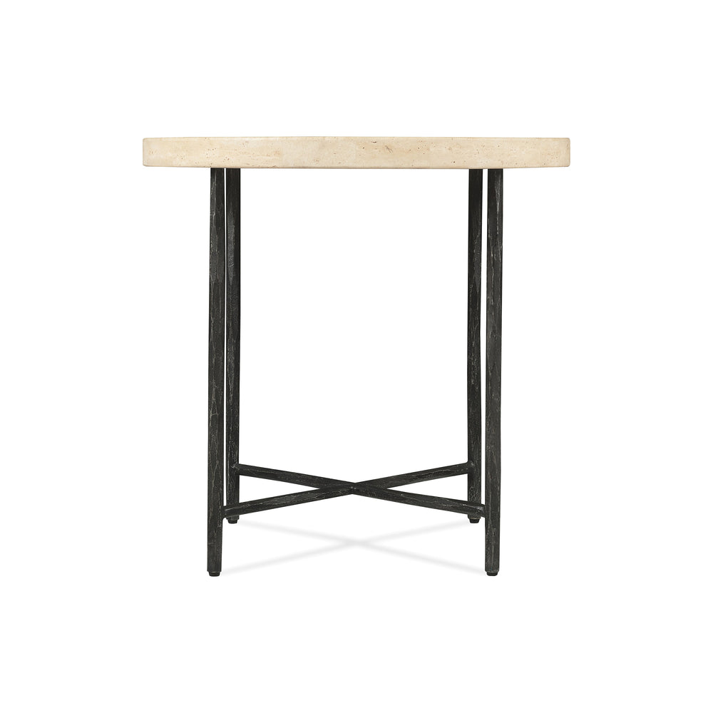 Driftwood Round Side Table