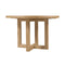 Driftwood Round Dining Table  option Buckboard
