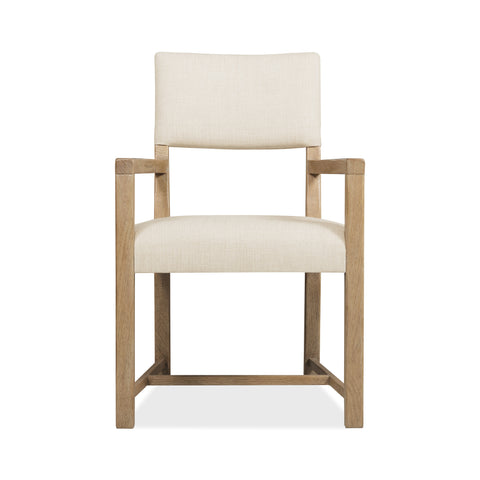 Driftwood Upholstered Dining Armchair