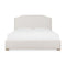 Driftwood Upholstered Bed  option Love good Bisque Fabric