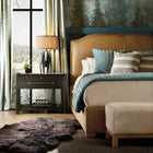 Driftwood Upholstered Bed