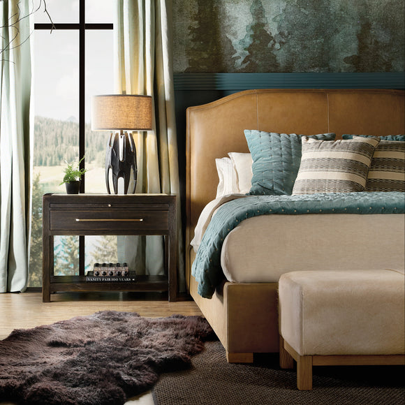 Driftwood Upholstered Bed