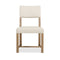Driftwood Upholstered Side Chair  option Buckboard