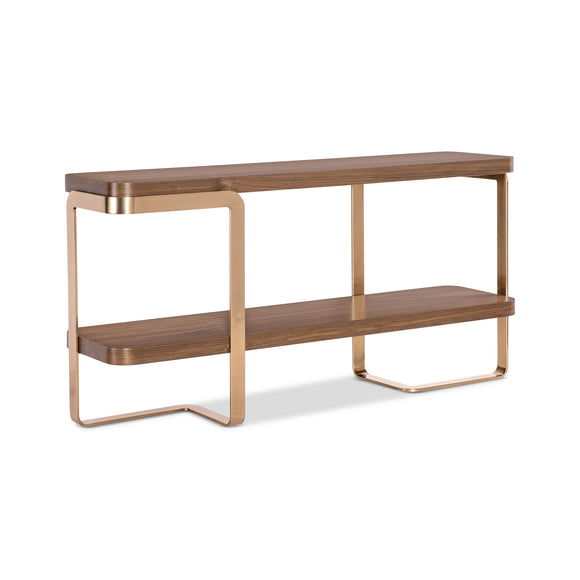Eleana Console Table with Fixed Shelf