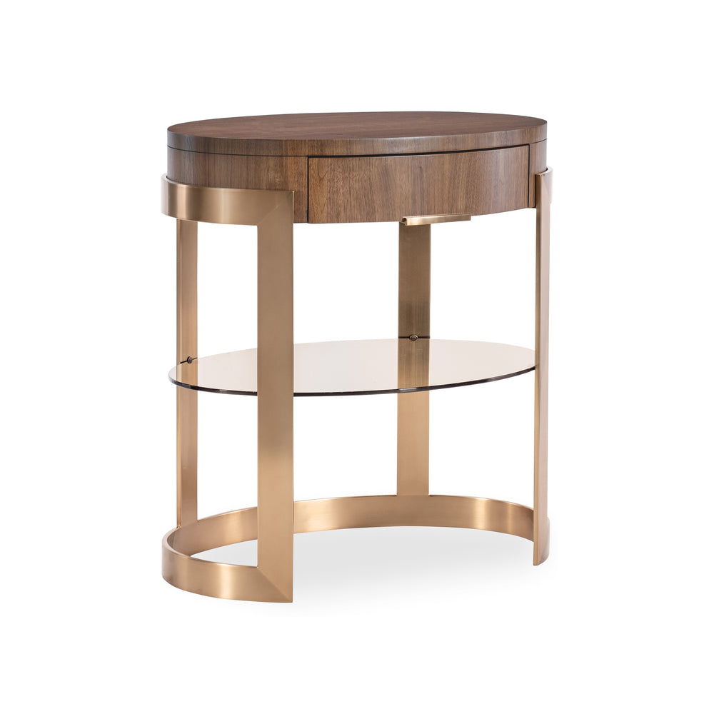 Eleana Oval Nightstand