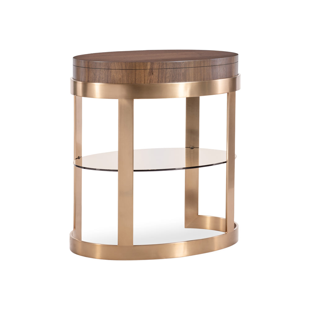 Eleana Oval Nightstand