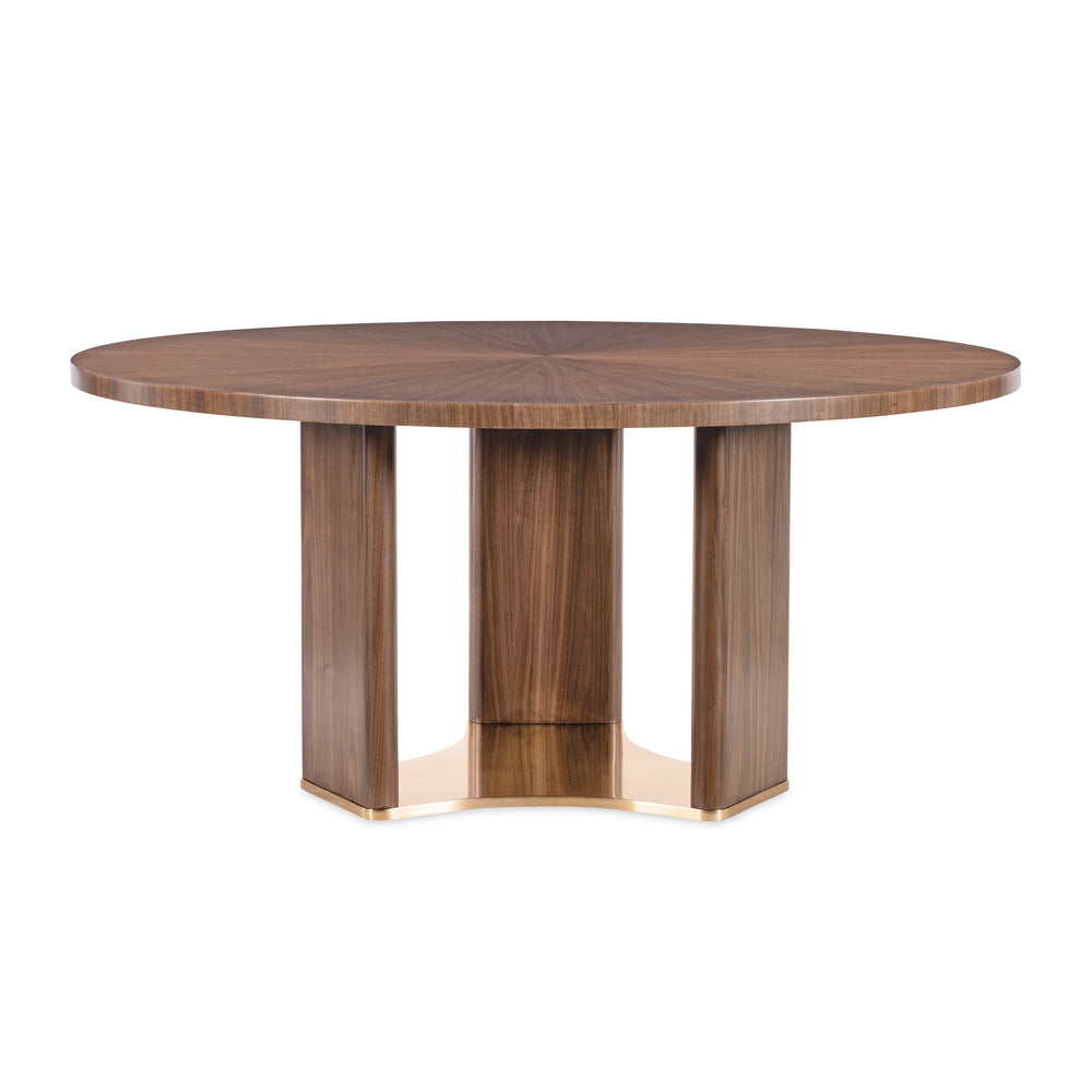 Eleana Wood Round Dining Table