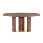 Eleana Wood Round Dining Table