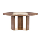 Eleana Wood Round Dining Table