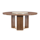 Eleana Wood Round Dining Table