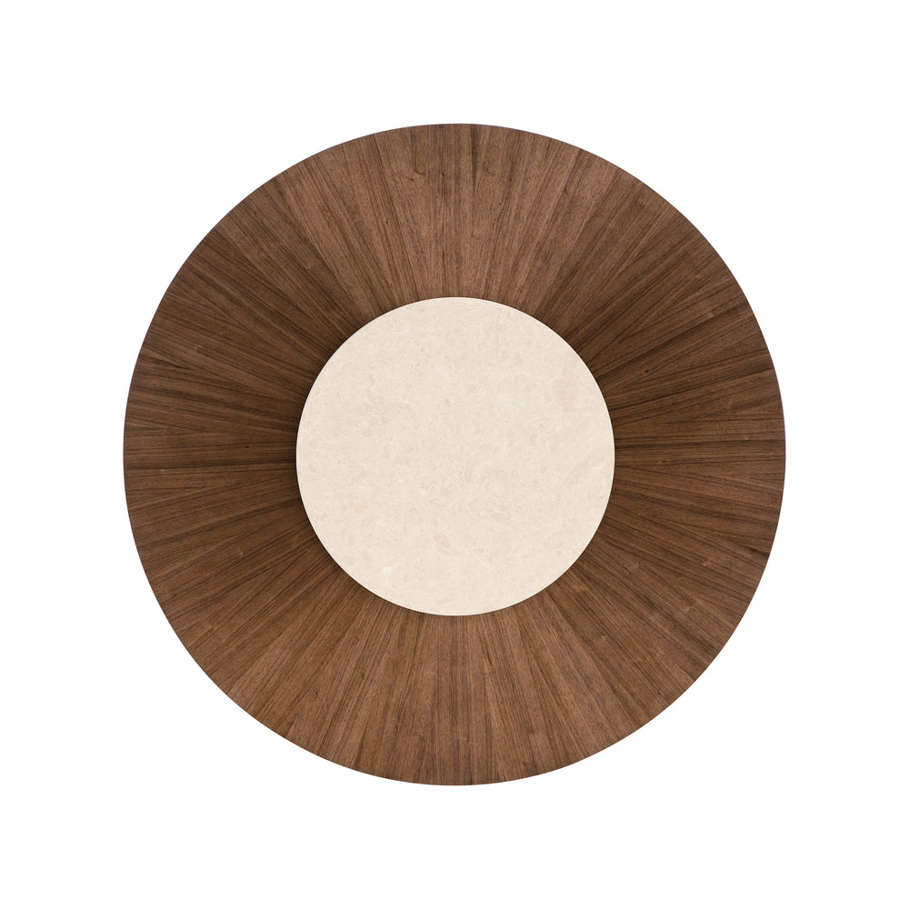 Eleana Wood Round Dining Table