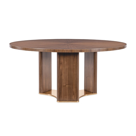 Eleana Wood Round Dining Table