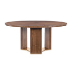 Eleana Wood Round Dining Table