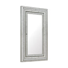 Melange Glamour Floor/Wall Mirror with Jewelry Armoire Storage