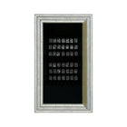 Melange Glamour Floor/Wall Mirror with Jewelry Armoire Storage