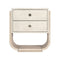 Modern Mood 2-Drawer Nightstand  option Diamond