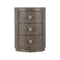 Modern Mood Round Nightstand  option Mink