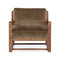 Moraine Lounge Chair  option Vintage Natural / Marcella Sage