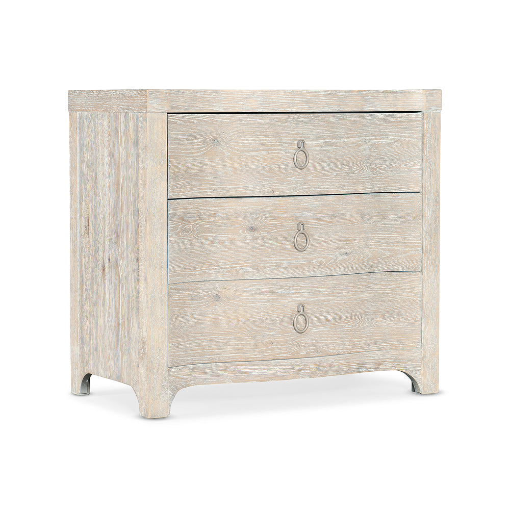 Serenity Antigua 3-Drawer Nightstand