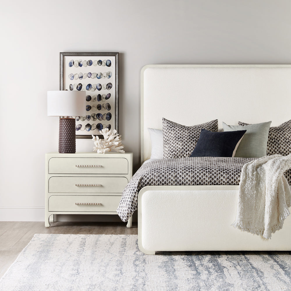 Serenity Ashore Upholstered Panel Bed