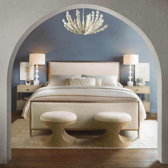 Westwood Upholstered Metal Bed