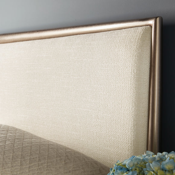 Westwood Upholstered Metal Bed